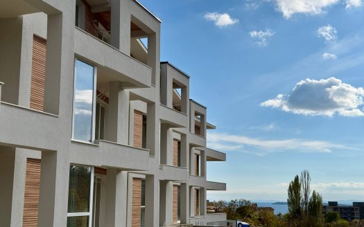 Zweizimmerwohnung mit Garten und Meerblick in Sweti Wlas ID: 55394