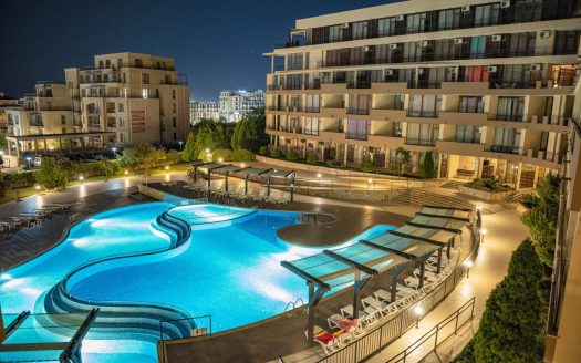 Zweizimmerwohnung mit Meer- und Poolblick – Luxor, Sweti Wlas ID: 87255