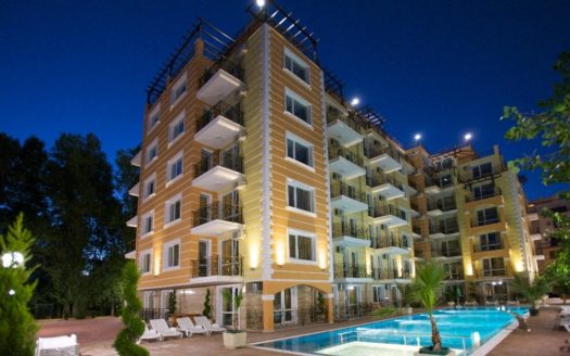 Drei-Zimmer-Wohnung mit Blick auf Pool und Berge – Sweet Homes 1, Sonnenstrand ID: 92362