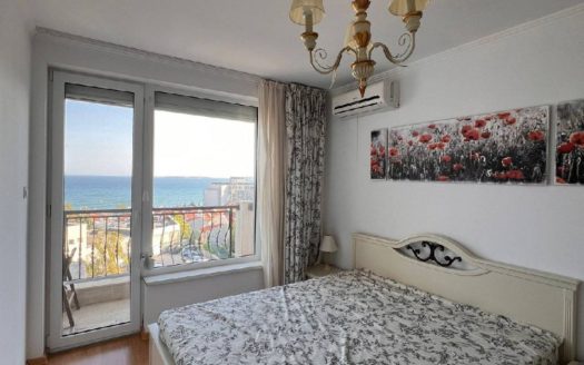Zwei-Zimmer-Wohnung mit Meerblick in Sweti Wlas ID: 51087