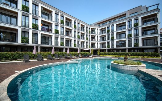Drei-Zimmer-Wohnung mit Blick auf den Pool – Emilia Romana Boutique, Sonnenstrand ID: 83535