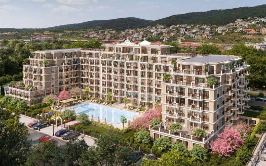 Zweizimmerwohnung mit Meerblick in Sweti Wlas ID: 55554