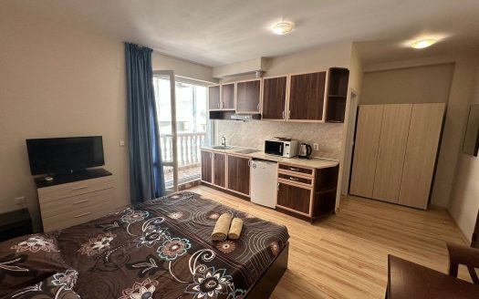 Großzügige Studiowohnung mit Panoramablick auf das Meer in Sweti Wlas ID: 77945