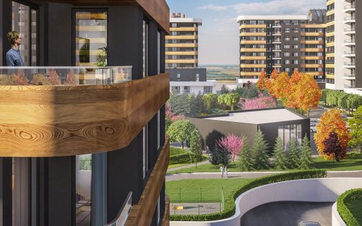 Moderne Wohnung im „Azimut“ mit ausgezeichneter Infrastruktur ID: 39804