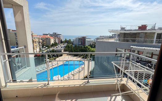 Zweizimmerwohnung mit direktem Meerblick – Komplex „Sun Wave“, Sweti Wlas ID: 98195