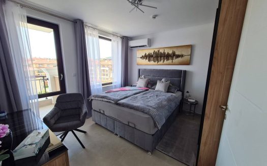 Luxuriöse Drei-Zimmer-Wohnung mit Meerblick – Komplex „Polar Star“, Sweti Wlas ID: 90470
