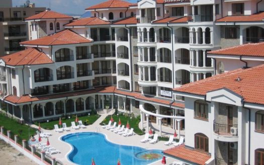 Zweizimmerwohnung mit Pool in Shato Del Mar ID: 48901