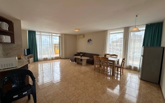 Drei-Zimmer-Wohnung mit Terrasse und Meerblick in Aheloy ID: 46066