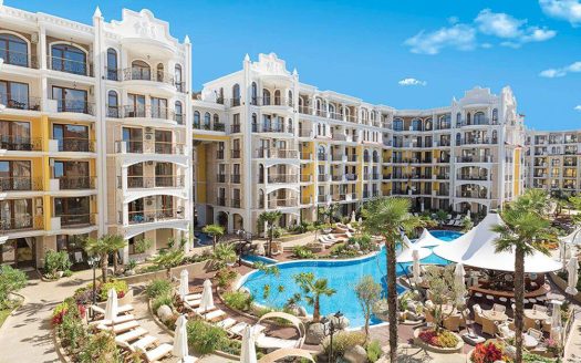 Drei-Zimmer-Wohnung mit Blick auf den Pool – Harmony Suites 11 Grand Resort, Sonnenstrand ID: 96999