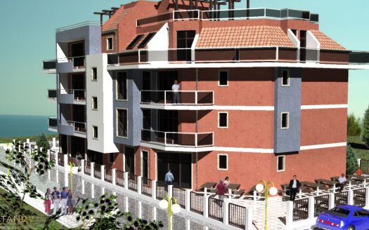 Zwei-Zimmer-Wohnung ohne Gebühr – Villa Venezia, Sweti Wlas ID: 91058