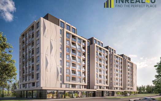 Ganzer Stock mit Panoramaterrassen im Haus Azimut, Burgas, Stadtteil Madika ID: 80801