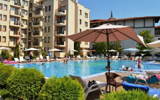 Zweizimmerwohnung mit Blick auf die Berge und den Pool – Komplex „Sunny Victory“, Sonnenstrand ID: 96556