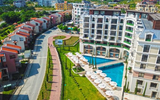 Zweizimmerwohnung mit Meerblick – Komplex „Romance Paris“, Sweti Wlas ID: 97838