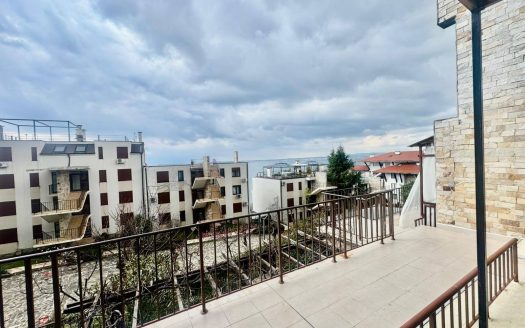 Drei-Zimmer-Wohnung mit Garten und Meerblick – Dolce Vita 1, Sweti Wlas ID: 90436