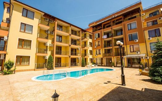 Zwei-Zimmer-Wohnung mit Meerblick – Komplex „Siana 1“, Sweti Wlas ID: 93549