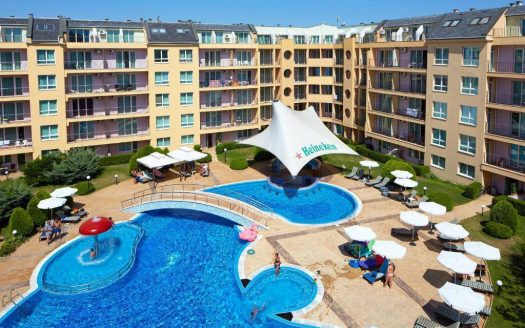 Zweizimmerwohnung mit Poolblick im Polo Resort, Sonnenstrand ID: 78001