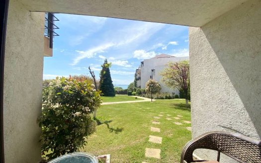 Zwei-Zimmer-Wohnung mit Garten und Meerblick – Diamond, Sweti Wlas ID: 85349