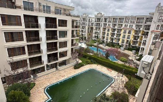 Zweizimmerwohnung mit Blick auf den Pool – Komplex „Magnolia Garden“, Sonnenstrand ID: 95280