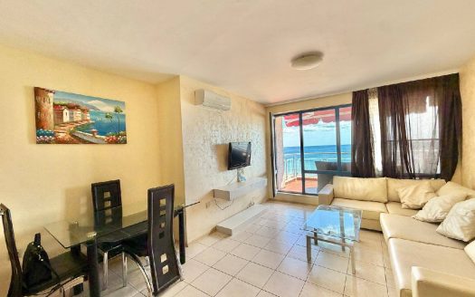 Zweizimmerwohnung in erster Reihe mit Panoramablick auf das Meer – Sonnenstrand ID: 96145
