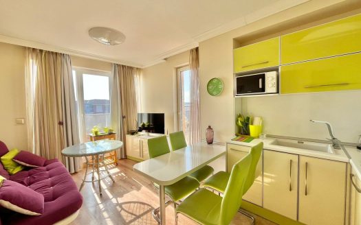 Drei-Zimmer-Wohnung mit Terrasse und Meerblick in Rawda ID: 46746