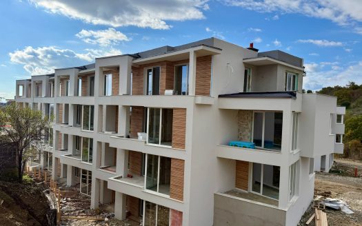 Zweizimmerwohnung mit Garten und Meerblick in Sweti Wlas ID: 55394