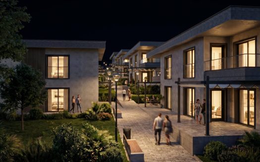 Grand Village Park – neuer Boutique-Komplex in Koschariza für ganzjähriges Wohnen ID: 97872
