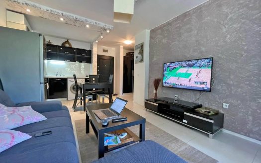 Zweizimmerwohnung in erster Linie im Komplex Rich 1, Nessebar ID: 81401