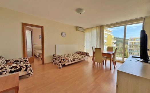 Zwei-Zimmer-Wohnung mit Meerblick – Komplex „Crown Fort Noks“, Sweti Wlas ID: 92115
