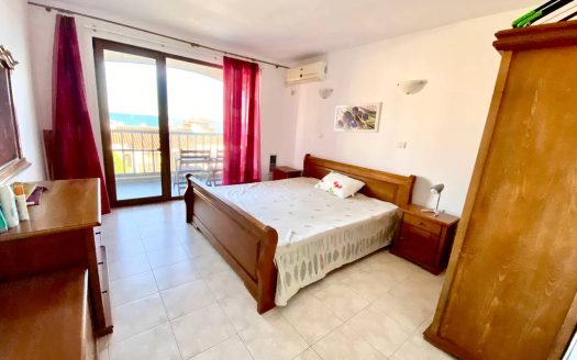 Zwei-Zimmer-Wohnung mit Meerblick in Sweti Wlas ID: 47919