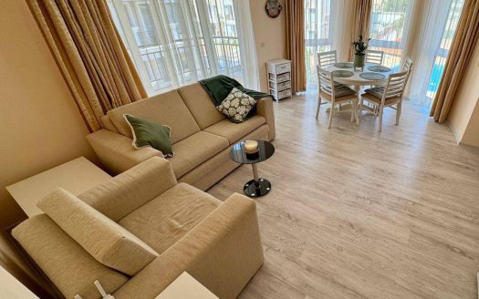 Drei-Zimmer-Wohnung mit zwei Schlafzimmern in Sweti Wlas, Aqua Dreams ID: 80676