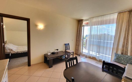 Drei-Zimmer-Wohnung mit Blick auf den Pool – Komplex „Sunset Beach 3“, Sonnenstrand ID: 91496