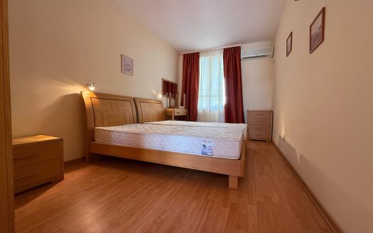 Zwei-Zimmer-Wohnung mit Meerblick im Komplex „Raiyski Sad“, Sweti Wlas ID: 79026