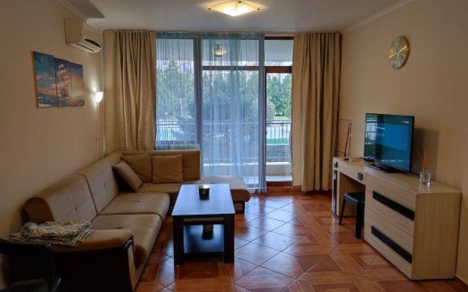 Sveti Vlas, Komplex Sun Wave — Zwei-Zimmer-Wohnung im Erdgeschoss ID: 80695