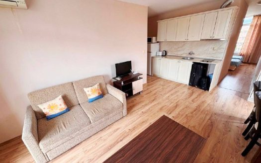 Zweizimmerwohnung mit Poolblick – Komplex „Dawn Park“, Sonnenstrand ID: 95059