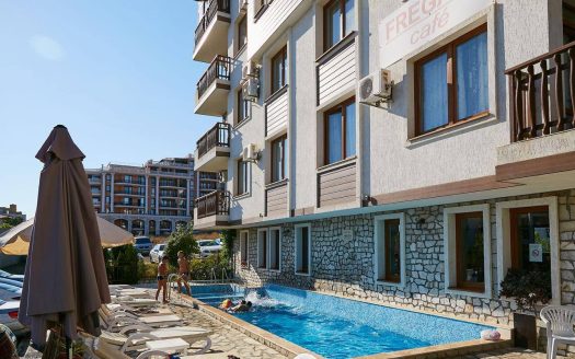 Drei-Zimmer-Wohnung mit Meerblick in Sweti Wlas ID: 55586