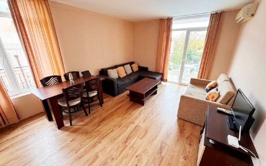 Zweizimmerwohnung mit Poolblick – Komplex „Dawn Park“, Sonnenstrand ID: 95059