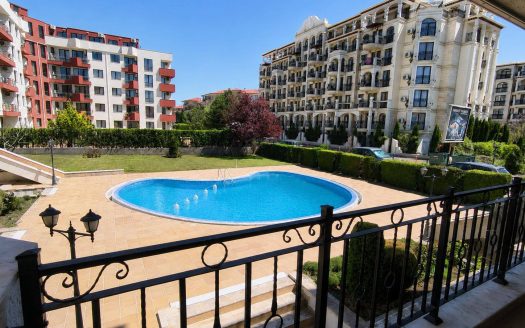 Zweizimmerwohnung mit Blick auf den Pool – Komplex „South Bay“, Sonnenstrand ID: 95355