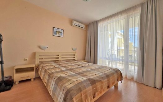 Zwei-Zimmer-Wohnung mit Meerblick – Komplex „Crown Fort Noks“, Sweti Wlas ID: 92115
