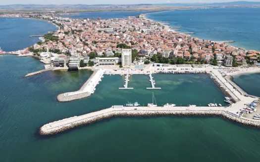 Zweizimmerwohnung in erster Linie – Komplex «Marina Beach», Pomorie ID: 94003